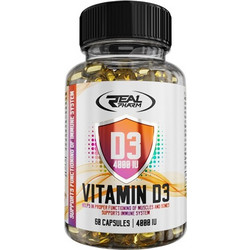 Real Pharm Vitamin D3 4000iu 60 Κάψουλες