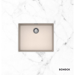 Schock Cristalite Manhattan Everest Υποκαθήμενος Νεροχύτης Γρανίτη Ματ Ένθετος 55.6x45.6cm 30060U-1511