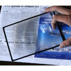 Card Slim Reading 3x Magnifier Business Card Magnifier, Specification:120x180mm