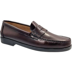 Boxer Ανδρικά Μοκασίνια Loafers Δερμάτινα Καφέ 19321-16-018