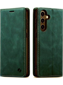Θήκη Πορτοφόλι - Samsung Galaxy S24 - Spacecase Wallet - Green (5905719106379)