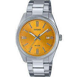 Casio Ανδρικό Ρολόι με Ασημί Μεταλλικό Μπρασελέ MTP-1302PD-9AVEF