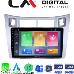 LM Digital ZC8084S Ηχοσύστημα Αυτοκινήτου με Οθόνη Αφής & GPS