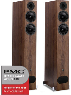 PMC Fact-8 Signature Ζεύγος Ηχείων Hi-Fi Δαπέδου 2 Δρόμων Fact Walnut