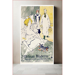 Πίνακας, L'artisan moderne (1896) by Henri de Toulouse-Lautrec