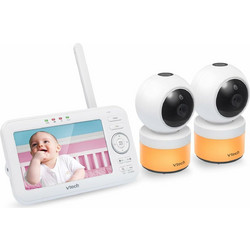 VTech VM5463 Ασύρματη Ενδοεπικοινωνία Μωρού με Κάμερα & Οθόνη 5" και Αμφίδρομη Ομιλία