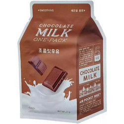 A'pieu One-Pack Milk Chocolate Sheet Μάσκα Προσώπου για Ενυδάτωση με Υαλουρονικό 21gr