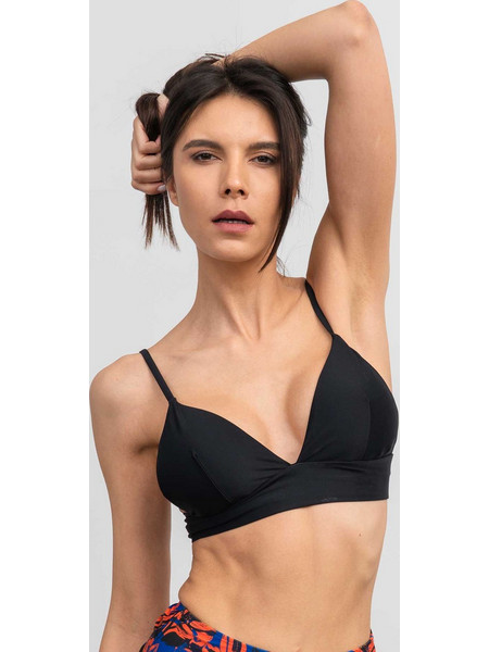BRILLE Μαγιό Top Moly BLACK γυναίκες