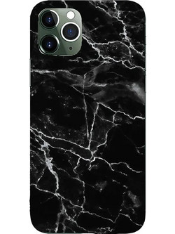 Back Skin Βινυλίου - Μαύρο Marble