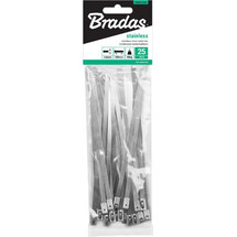 TS1446150 ΔΕΜΑΤΙΚΑ ΚΑΛΩΔΙΩΝ ΜΕΤΑΛΛΙΚΑ 4.6x150mm 25τμχ BRADAS