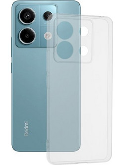 Back Cover Σιλικόνης Διάφανο (Redmi Note 13 Pro 4G)