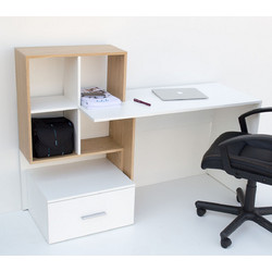 Alphab2b Γραφείο Ξύλινο 149x50x105cm TO-DESKHO1S