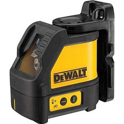 DeWalt Cross-Line Laser DW088K, black / yellow, carrying case, wall mount (DW088K-XJ)