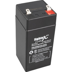 LIGHTEX LT-450 4V 5.0AH 47x47x100mm Μπαταρία