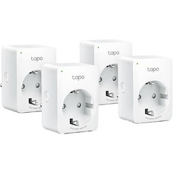 TP-LINK Tapo P100 Wi-Fi Έξυπνη Πρίζα (4-pack)