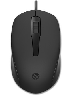 HP 150 Ενσύρματο Ποντίκι Black