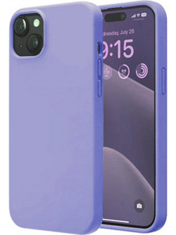 Θήκη Rubber Ενισχυμένης Σιλικόνης για iPhone 15 Plus Λιλά