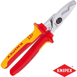 Knipex 9516200 Κόφτης ψαλίδι καλωδίων με δύο κοπτικές ακμές 1000V