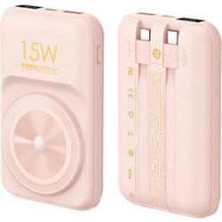 Remax RPP-281 Power Bank 10000mAh 22.5W με Θύρα USB-A Pink