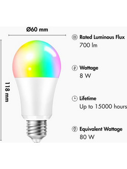 Wi-Fi smart LED Bulb Logilink SH0121