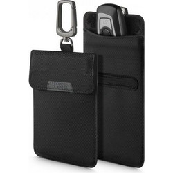 Spigen Θήκη Keyless RFID Signal Blocker Κλουβί Faraday μαύρο AFA03754