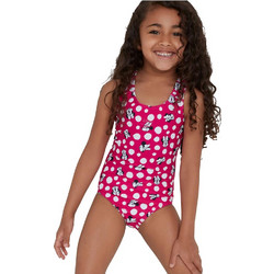 Speedo Minnie Mouse Digital Αθλητικό Παιδικό Μαγιό Ολόσωμο για Κορίτσι Ροζ 807970-D797