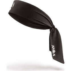 Amila Περιμετώπιο Bandana Tie Band Μαύρο 45707
