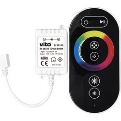 Led strip Controller RGB με Τηλεχειριστήριο αφής MAESTRO-4 12-24V DC MAX 144 6210130 VITO