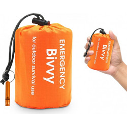 Σάκος Επιβίωσης με Διασωστική Σφυρίχτρα, Emergency Bivvy