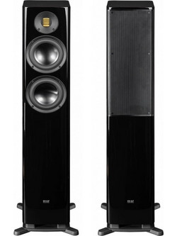 Elac Solano BS287.2 Ζεύγος Ηχείων Hi-Fi Δαπέδου 170W 2.5 Δρόμων Black Gloss