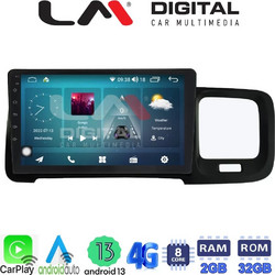 LM Digital ZR8392 Ηχοσύστημα Αυτοκινήτου με Οθόνη Αφής USB Bluetooth & GPS