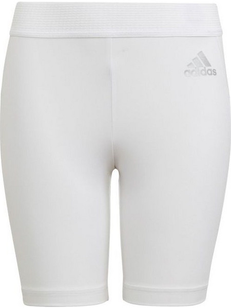 Adidas Παιδικό Κολάν Αθλητικό Κοντό Λευκό H23163