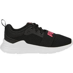 Puma Wired Run PS Παιδικά Αθλητικά Παπούτσια για Τρέξιμο Μαύρα 374216-20