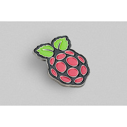 Raspberry Pi (Κονκαρδα) Iron Stamped Pin Badge