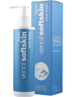 Vencil Acne Series Softskin Liquid Gel Καθαρισμού Προσώπου για Ακμή 170ml