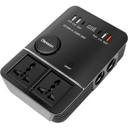 Inverter Αυτοκινήτου 200W για Μετατροπή 12V DC σε 220V AC με 4xUSB KL-1661