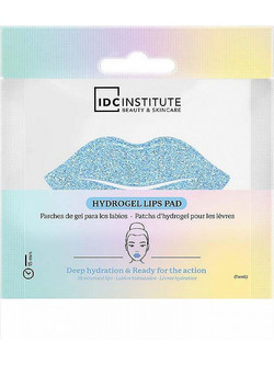 IDC Institute Hydrogel Glitter Blue Lip Patches για Ενυδάτωση 6gr