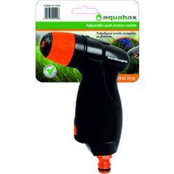 Aquabax B-77936 Πιστόλι Ποτίσματος Ρυθμιζόμενο Με Διακόπτη One Touch