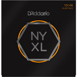 D'Addario NYXL Σετ 6 Χορδές Ηλεκτρικής Κιθάρας Nickel Plated Steel 10-46" Mixed Tension