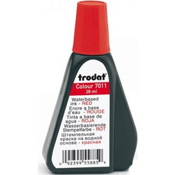 Μελάνι για Ταμπόν Σφραγίδας TRODAT 7011 28ml Κόκκινο RED