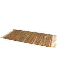 Πατάκι Δερμάτινο Άκαυτο Διπλής Όψης 80x160cm No40644 - Προστατευτικό Χαλάκι Δαπέδου 5206753040644