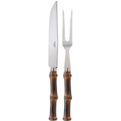 Σετ Σερβιρίσματος Για Κρέας Panda Dark Bamboo Sabre Paris (26 cm)