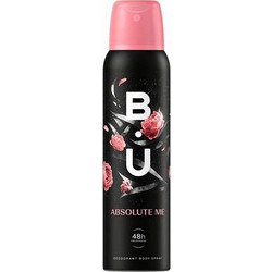 B.U. Absolute Me Γυναικείο Αποσμητικό Spray 48h Χωρίς Αλουμίνιο 150ml