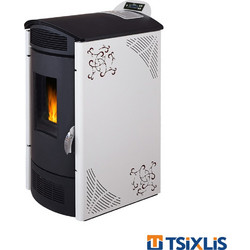 Gekas Metal Amanda Plus Σόμπα Pellet Αερόθερμη 12kW