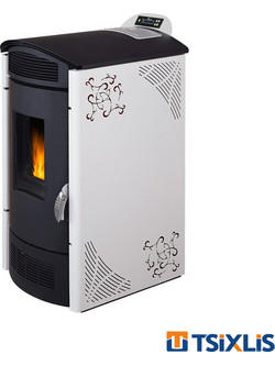 Gekas Metal Amanda Plus Σόμπα Pellet Αερόθερμη 12kW
