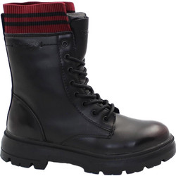Wrangler Γυναικεία Αρβυλάκια Δερμάτινα Μαύρα WL92631A-090