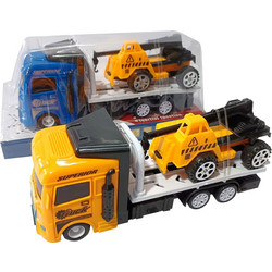 ToyMarkt Νταλίκα Friction με Δομικό Pull Back 902314