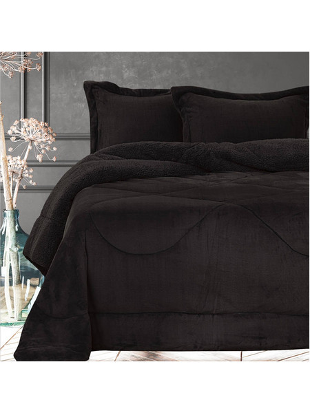 Borea Κουβερτοπάπλωμα Μονό 160x220 Cozy Άμμου