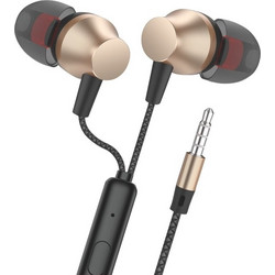 Leewello EJ-067 Handsfree In-Ear 3.5mm Gold