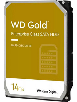 Western Digital Gold 14TB HDD Σκληρός Δίσκος 3.5" Sata 3 7200rpm με 512MB Cache